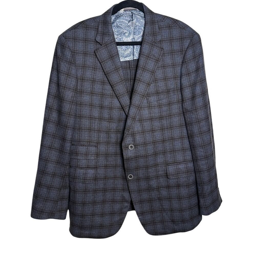 Samuelsohn Collection Royal Label Wool Beckett Blazer Men’s Sz. 46R